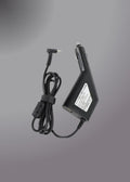 65w Hp Laptop Car Charger 4.5x3.0mm 19.5v 3.33a Blue Pin With Usb Port