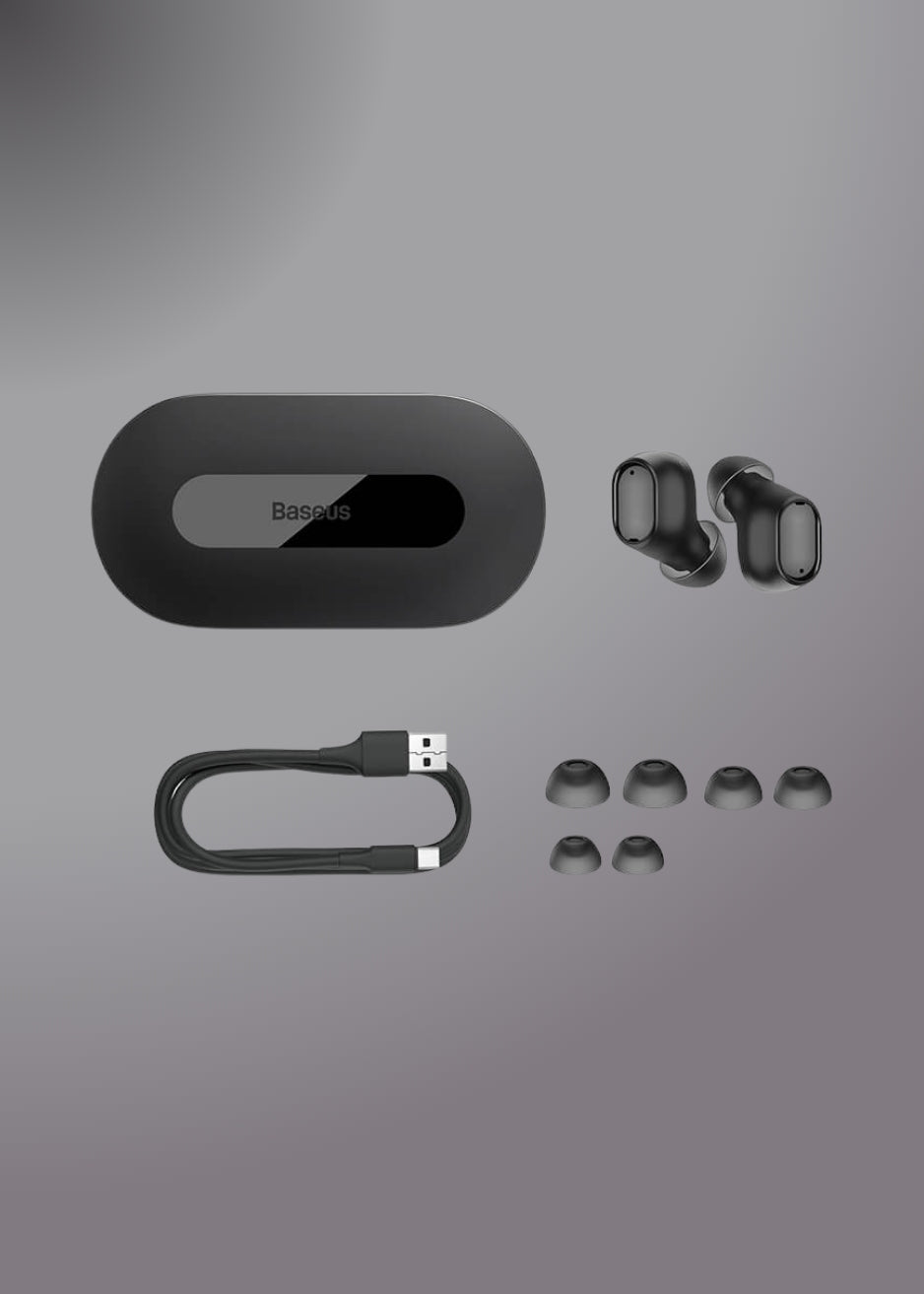 Baseus Bowie EZ10 True Wireless Earphones Black A00054300116-Z1