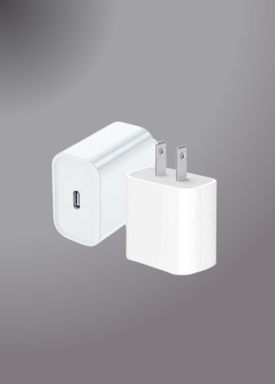 25w Iphone Usb-C Pd Power Adapter Charger 2 Pin (US Pin)