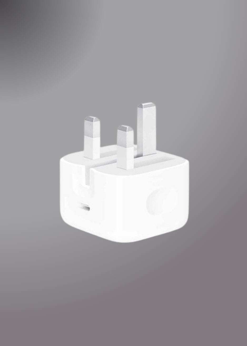 IPHONE 17 PRO MAX 40W UK PIN USB-C POWER ADAPTER