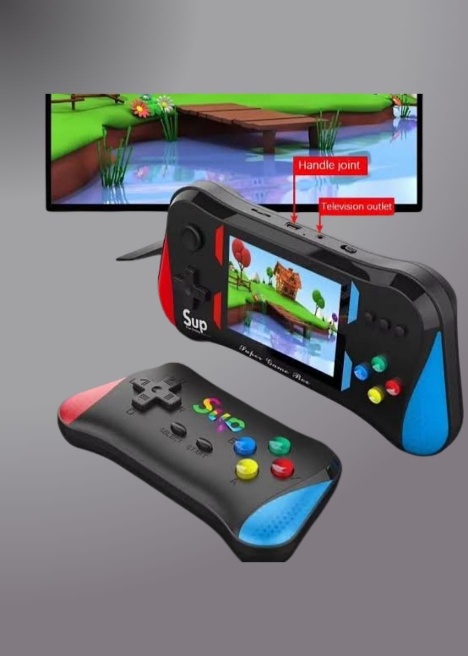 X7m Portable Mini Retro Sup Handheld Game Console 500 Built-in Games
