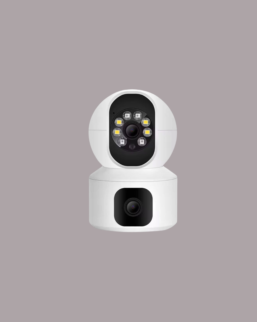 Speed-x N9-2 Hd Smart 4mp 2+2 Wifi Double Lens Auto-tracking Tow Way Audio Ir Night Vision Camera