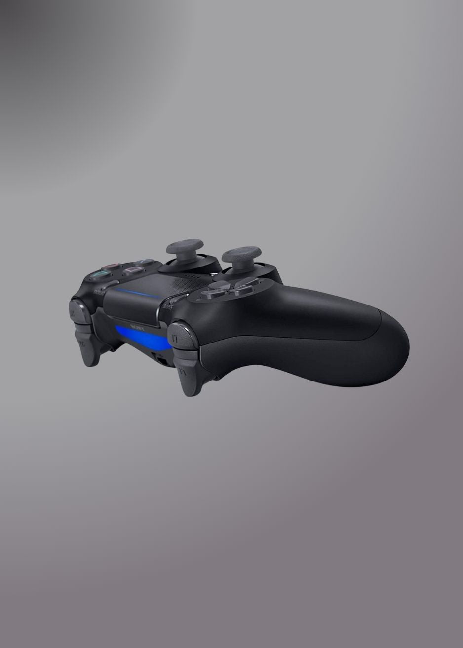 Ps4 Dual Motor Vibration Gamepad Joystick Dualshock Black
