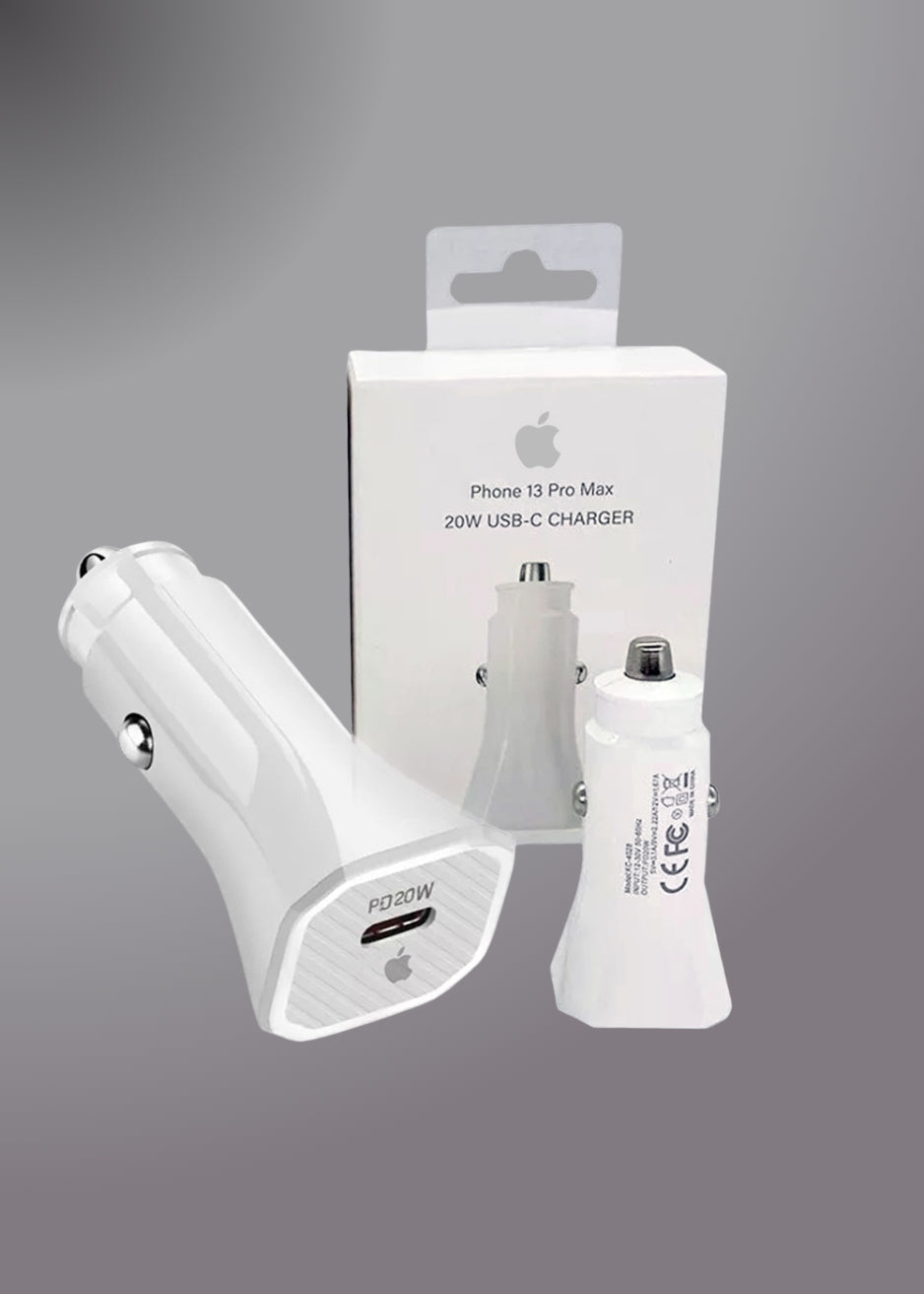 Iphone Car Charger Usb-c 20w