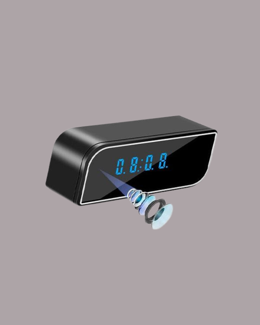 Hidden T3 Wifi Table Clock Hd 1080p