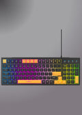 Xtrike Me Kb-512 Bk 108 Key Wired Mechanical Feel Usb-c Keyboard Black