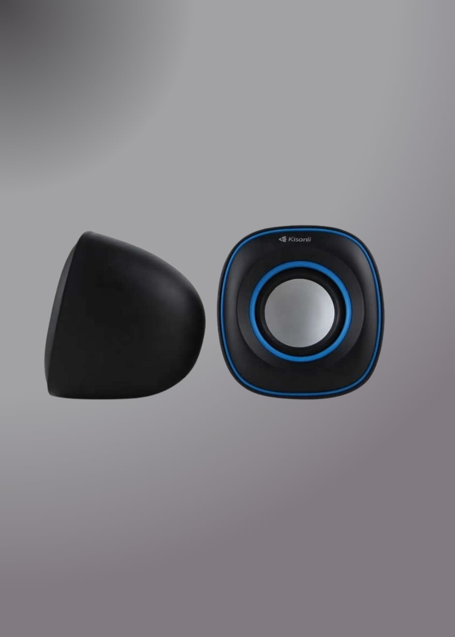 Kisonli V350 Usb 2.0 Mini Stereo Sound System Home Theater Speaker