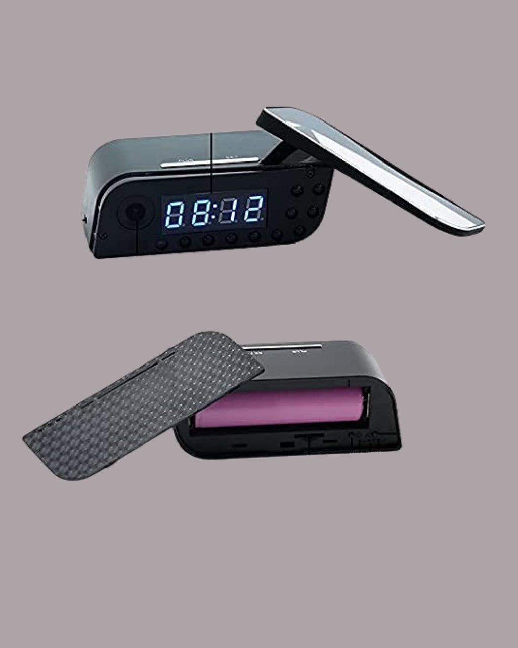 Hidden T3 Wifi Table Clock Hd 1080p