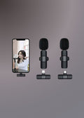 K11 2 IN 1 Collar Wireless Microphone Iphone/Android & Type C Supported