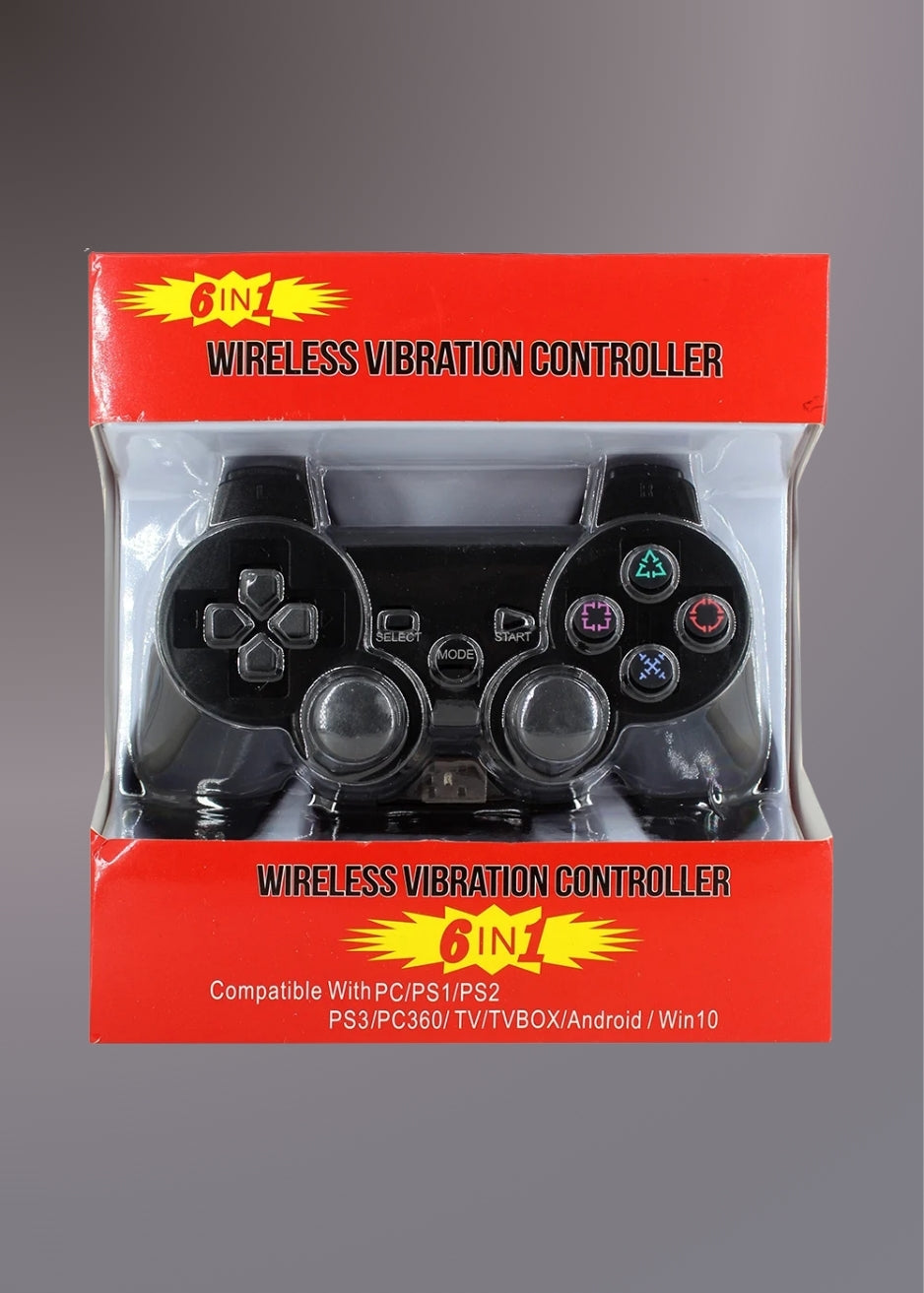 6 IN 1 Wireless Gamepad 2.4G: Plug & Play for Win OS and Android Gaming